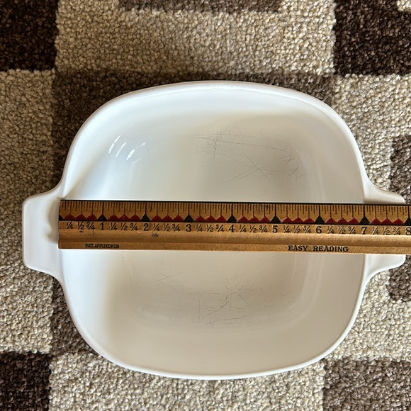 VTG 1960 1 1/2qt Pyroceram Corning Ware Blue Cornflower Casserole Dish W… - Picture 7 of 9